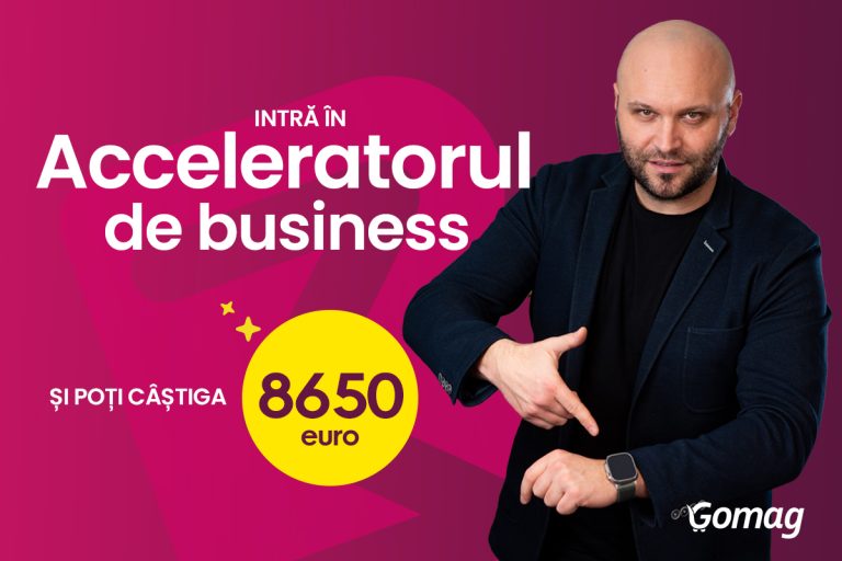 Gomag ofera marele premiu (8.650 €) castigatorului emisiunii-concurs Business Makeover