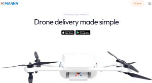 Start-up-ul irlandez Manna Aero isi aduce dronele in SUA si Europa