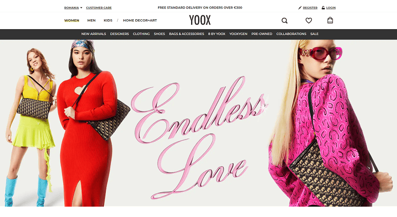 Retailerul Yoox.com vinde, mai nou, produse de Fashion second-hand