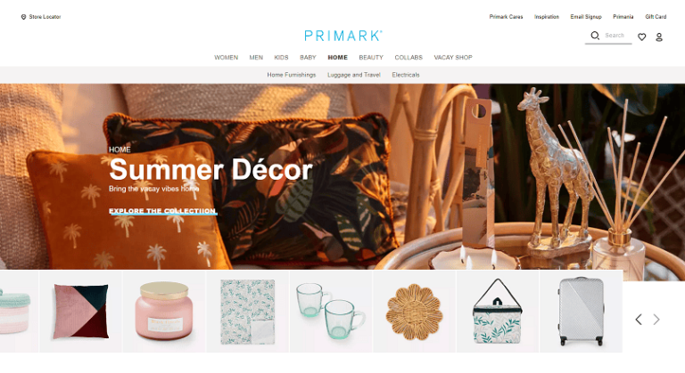 Primark a extins serviciul click & collect in 32 de magazine londoneze