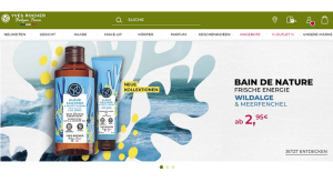 Yves Rocher se muta in mediul online, in regiunea DACH