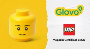 Magazinul Certificat LEGO vinde peste 900 de produse, pe platforma Glovo