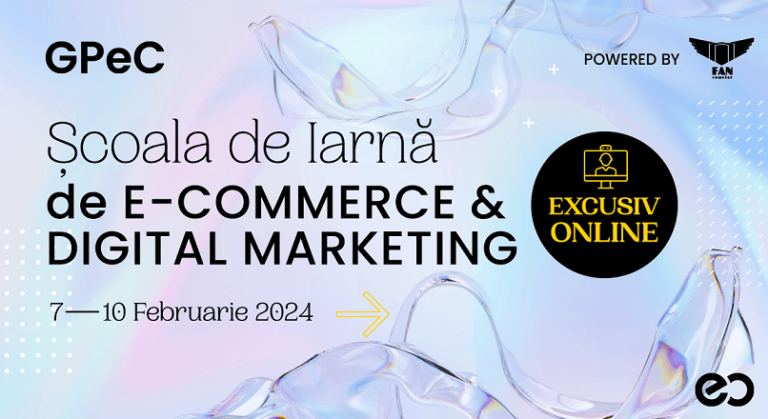 Scoala de iarna GPeC 2024 (7-10 februarie): 19 traineri si 15 sesiuni de cursuri online