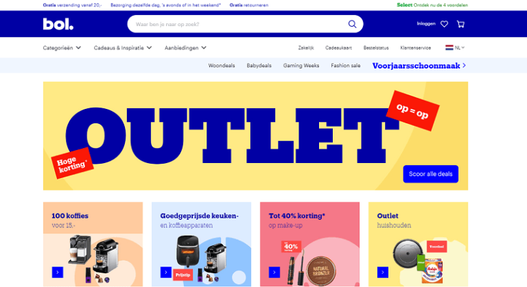 Tarile de Jos: Bol.com a avut o cifra de afaceri de 2,9 miliarde €, in 2023