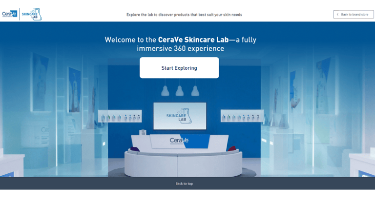 Amazon si CeraVe au lansat un Skincare Lab interactiv, care ofera produse personalizate