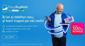 Parteneriat eMAG.ro si Flip.ro: programul Easy BuyBack, pentru telefoane mobile