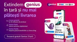 Serviciul Genius (eMAG.ro) se extinde in 300 de localitati din Romania