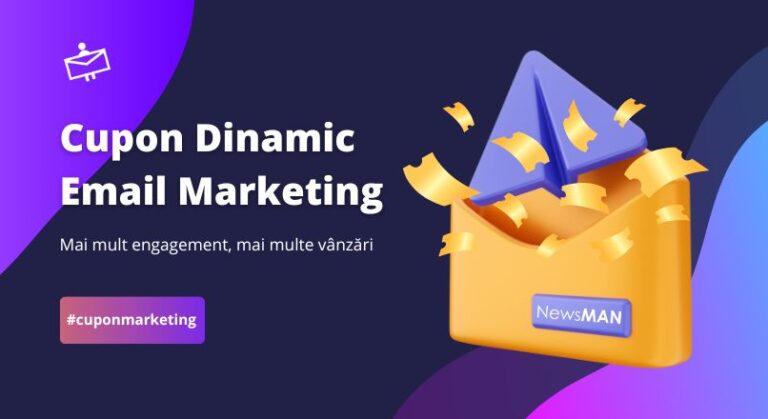 NewsMAN lanseaza cuponul dinamic, pentru campanii de email marketing mai atractive