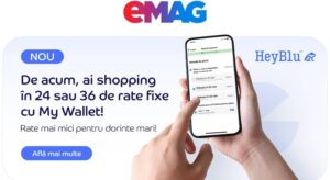 eMAG.ro include plata in 24 si 36 de rate, in serviciul de finantare My Wallet
