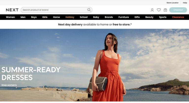 Next.co.uk a vandut transfrontalier cu 21,9% mai mult YoY, in Q2 2024