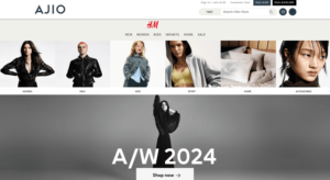 H&M vinde online in India si pe platforma e-commerce AJIO.com