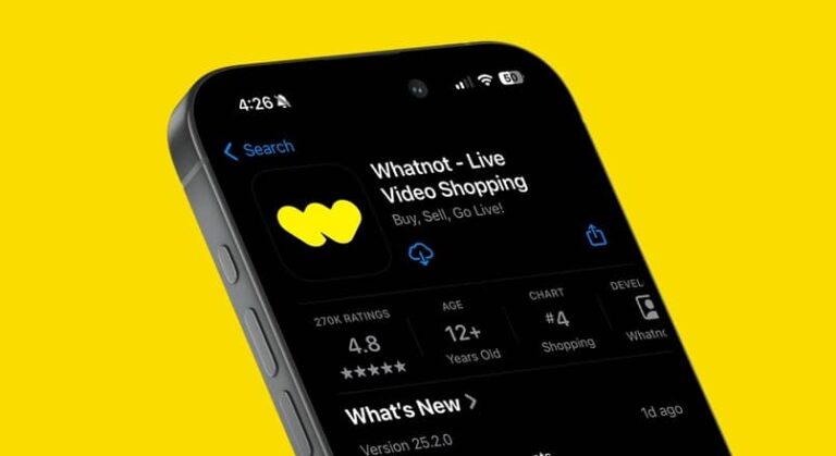 Platforma de livestream shopping Whatnot se extinde in Europa