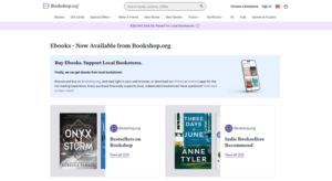 SUA: Bookshop.org ajuta librariile independente sa vanda si e-books pe Internet