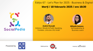 SocialPedia 67: Despre obiectii in social media si planificare in business, cu Andrei Dunuta si Mihaela Ionescu