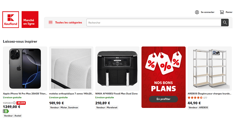 Kaufland si-a lansat marketplace-ul online in Franta