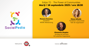 SocialPedia 72: Despre puterea comunitatilor in 2025, cu Roxana Domnica, Diana Mihaila si Alexandra Bogdan