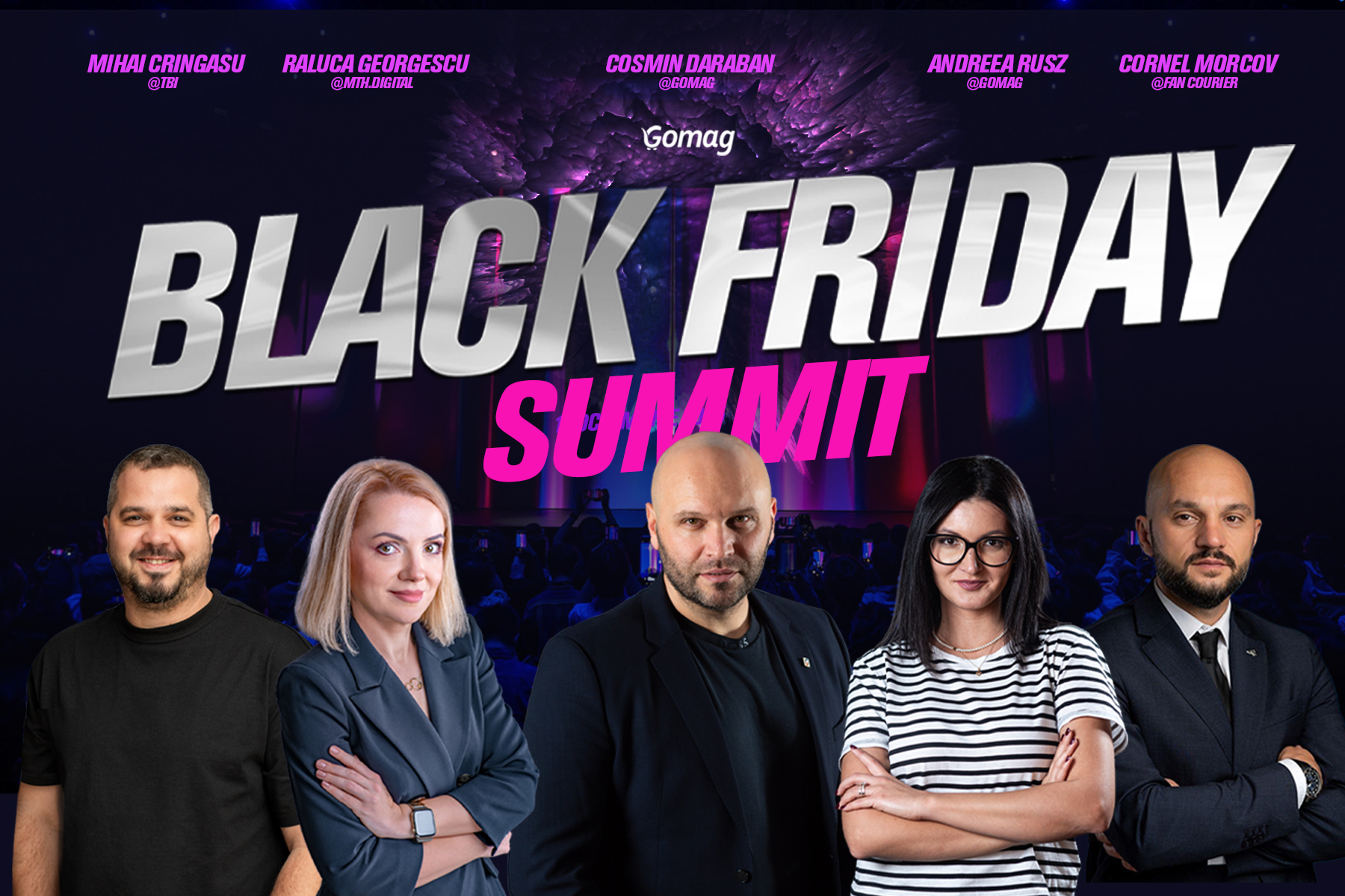 Black Friday SUMMIT 2025: conferinta privata Gomag pentru 150 de participanti, la Bucuresti