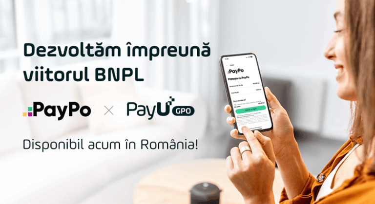 PayU GPO Romania integreaza solutia BNPL oferita de PayPo