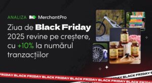 MerchantPro: Black Friday 2025, crestere cu 10% YoY a numarului comenzilor