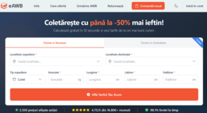 eAWB lanseaza un app AI care permite expedierea coletelor in <2 minute