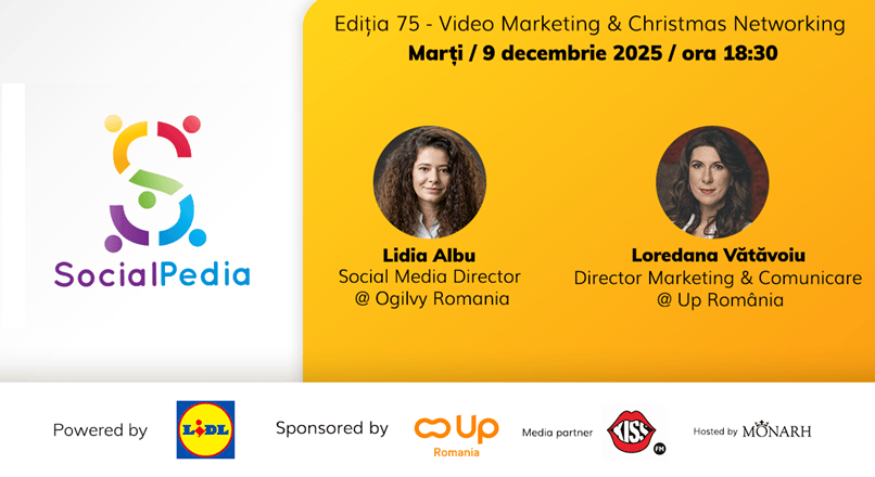 SocialPedia 75: Totul despre video marketing, cu Lidia Albu si Loredana Vatavoiu