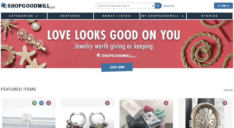 SUA: Goodwill a avut incasari online record, de 450 milioane $, in 2025