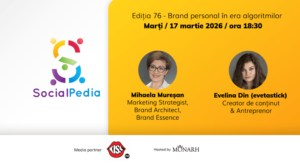 SocialPedia 76: Brand personal in era algoritmilor, cu Mihaela Muresan si Evelina Din