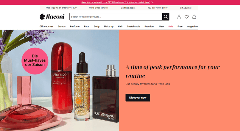 In 2026, Flaconi.de se extinde in 7 tari, inclusiv Romania