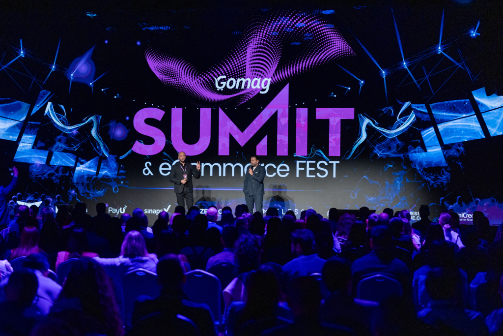 Gomag SUMMIT 2026: aproape 500 de antreprenori, 5 instrumente AI lansate in premiera si peste 10 ore de eCommerce
