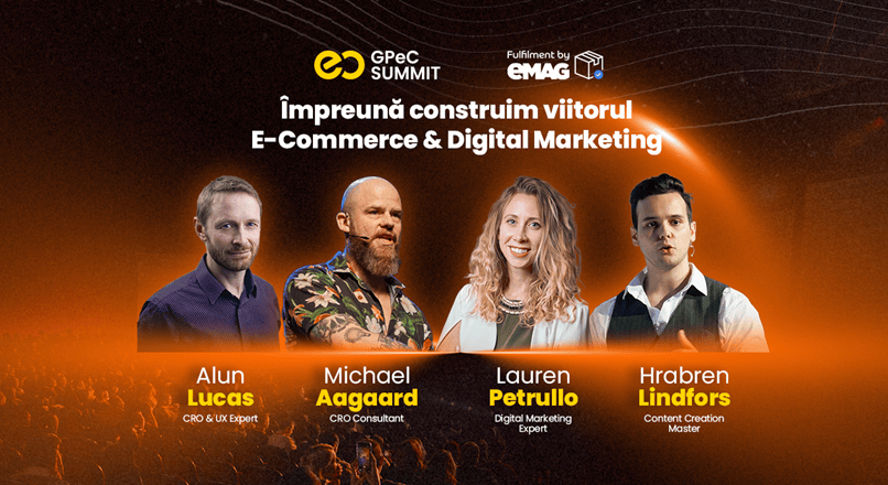 4 specialisti de top, pe scena GPeC SUMMIT (26 mai 2026, Bucuresti)