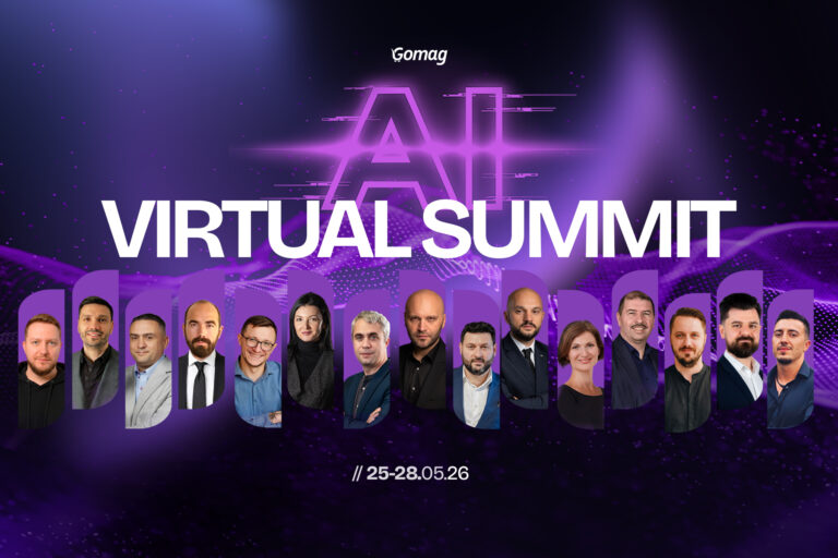 Gomag organizează AI Virtual Summit Romania: 4 zile, +15 experți, acces gratuit online pe 25-28 mai 2026