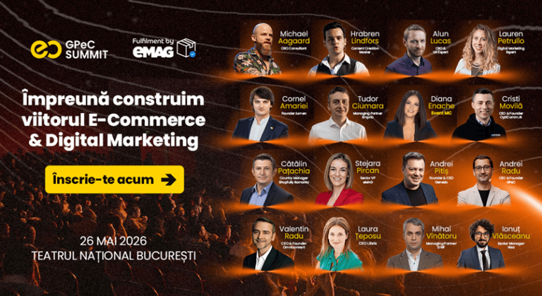 Ce contine agenda GPeC SUMMIT (26 mai 2026, Teatrul National Bucuresti)?