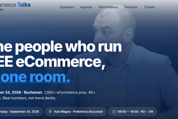 Nu rata conferinta eCommerce Talks 2026 by easySales (24 septembrie, Bucuresti)!